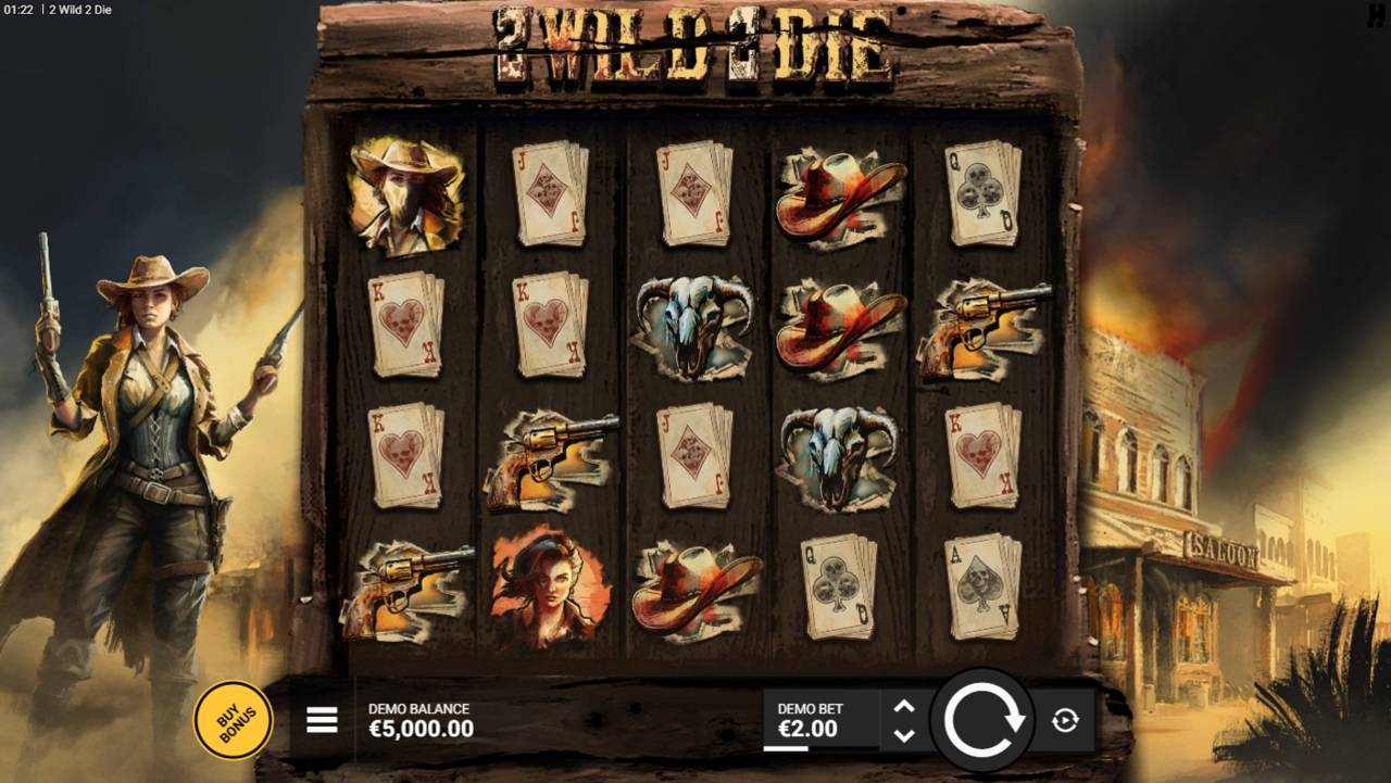 2 Wild 2 Die (Hacksaw Gaming) Image 2